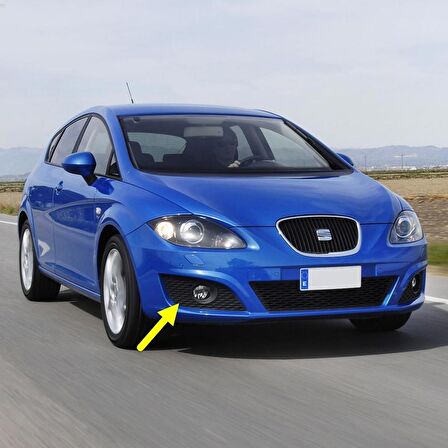 Seat Leon 2 2010-2012 Ön Tampon Sağ Sis Farı Kapağı 1P0853666E