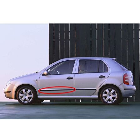 Skoda Fabia 1 2000-2008 Sol Ön Kapı Bandı Çıtası 6Y0853515