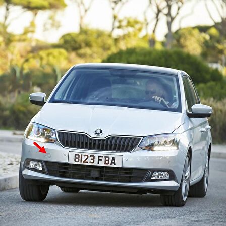 Skoda Fabia 3 2015-2021 Ön Tampon Çeki Demiri Kapağı 6V0807241A