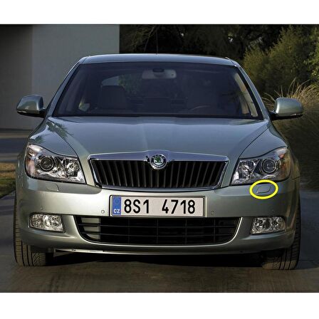 Skoda Octavia 2 A6 2009-2013 Sol Ön Far Yıkama Kapağı 1Z0955109A