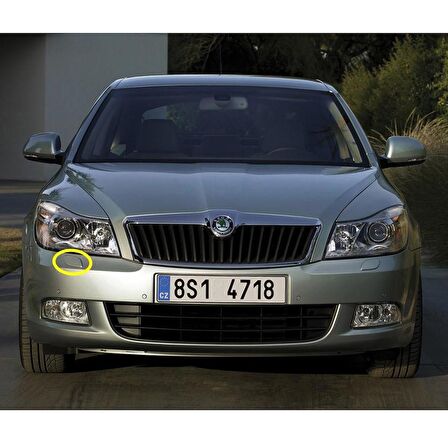 Skoda Octavia 2 A6 2009-2013 Sağ Ön Far Yıkama Kapağı 1Z0955110A