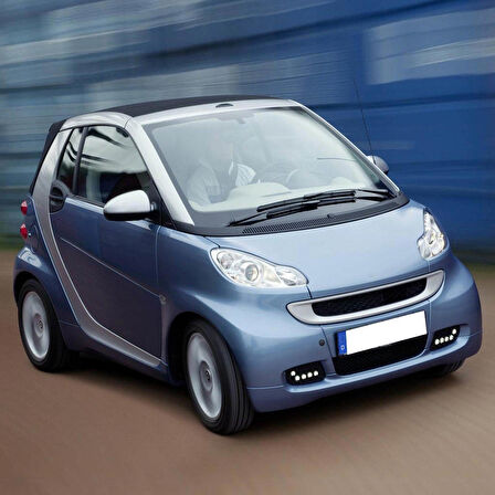 Smart Fortwo 2007-2014 Ön Cam Silecek Takımı Silgeç Seti 58x53cm