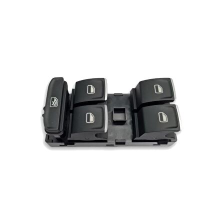 Audi A1 2019-2023 Sol Ön Kapı Cam Düğme Takımı Kromlu 5G0959857G