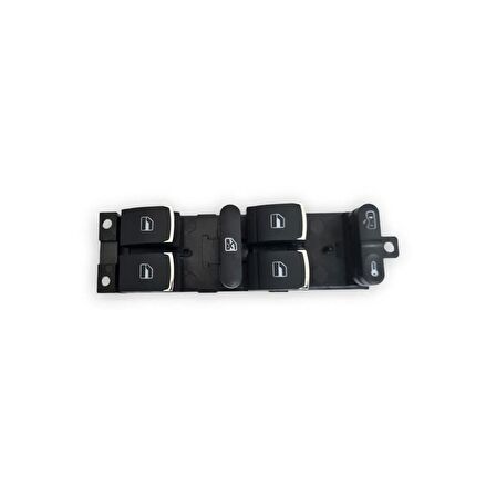 Seat Leon MK1 2000-2005 Sol Ön Kapı Cam Düğmesi Kromlu 1J4959857D