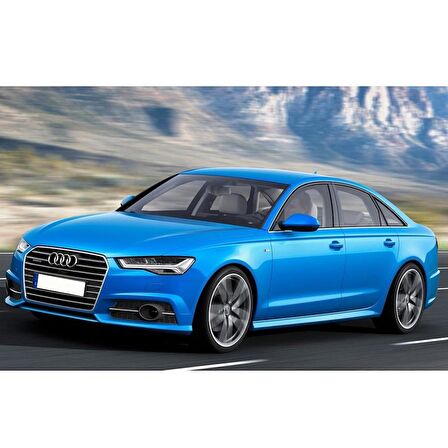 Audi A6 2015-2018 Sol Ön Kapı Dörtlü Cam Düğmesi Krom 4G0959851