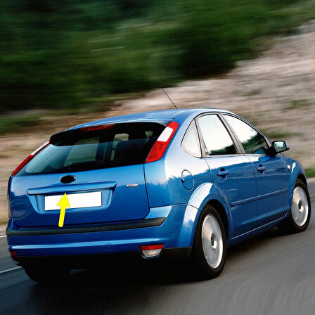 Ford Focus 2 HB 2005-2010 Arka Bagaj Kapağı Açma Kolu Düğmesi