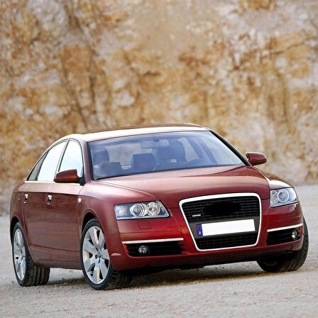 Audi A6 2005-2008 Ön Tampon Altı Spoyler Plastik Koruma