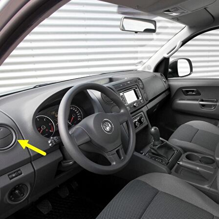 VW Amarok 2013-2016 Kabin Havalandırma Klima Mazgalı Siyah OEM 2H0819703G