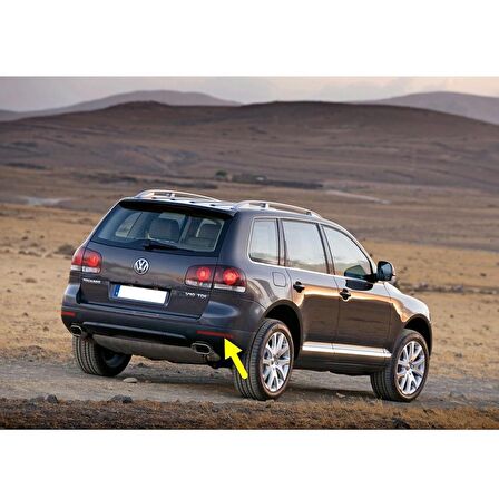 VW Touareg 2007-2010 Sağ Arka Tampon Reflektörü Kedi Gözü 7L6945106A