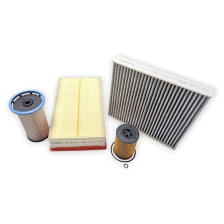 Skoda Karoq 2022-2025 1.6 Dizel Hava Yağ Yakıt Polen Filtre Set Bosch