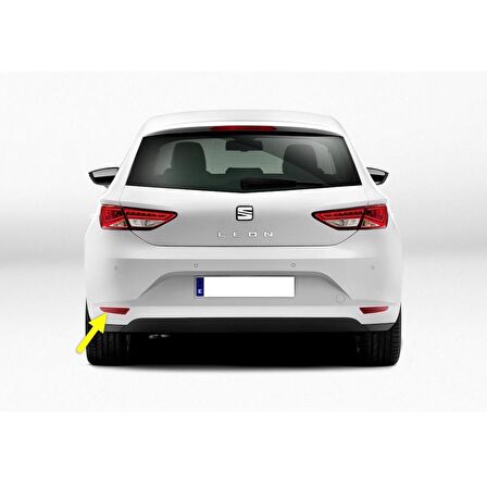 Seat Leon 3 2013-2016 Arka Tampon Sol Reflektörü Kedi Gözü 5F0945105F