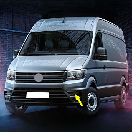 VW Crafter 2017-2025 Sol Sis Farı Üstü Izgara Kapak 7C0807245