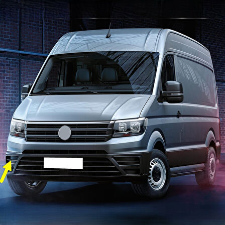 VW Crafter 2017-2025 Sağ Sis Farı Üstü Izgara Kapak 7C0807246