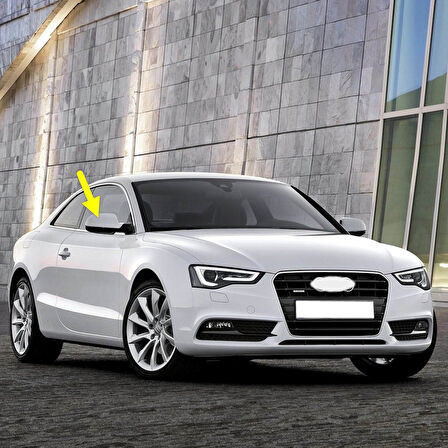 Audi A5 Coupe 2012-2016 Sağ Dış Dikiz Ayna Kapağı 8F0857528