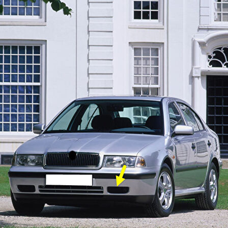 Skoda Octavia A4 1997-2000 Ön Tampon Sol Kapak Izgarası 1U0807367