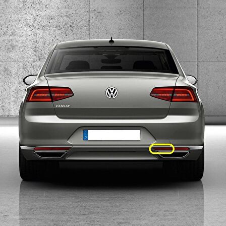 VW Passat B8 2015-2019 Arka Tampon Sağ İç Reflektörü 3G0945104A