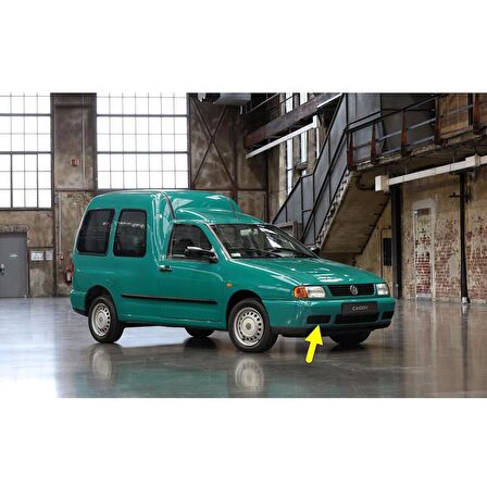 VW Caddy 1996-2003 Ön Tampon Sağ Sis Kapağı Sissiz 6K5853666A
