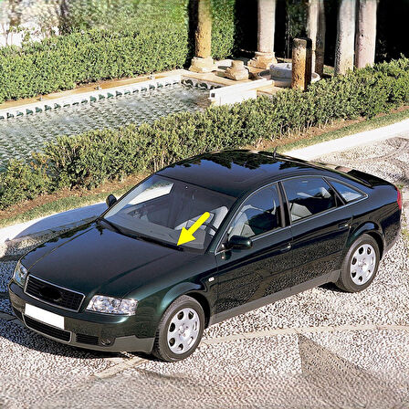 Audi A6 2002-2004 Ön Cam Sol Sürücü Taraf Silecek Kolu 4B1955407D
