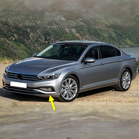 VW Passat B8.5 2020-2023 Ön Tampon Sol Alt Kromaj Çıtası 3G0853253D