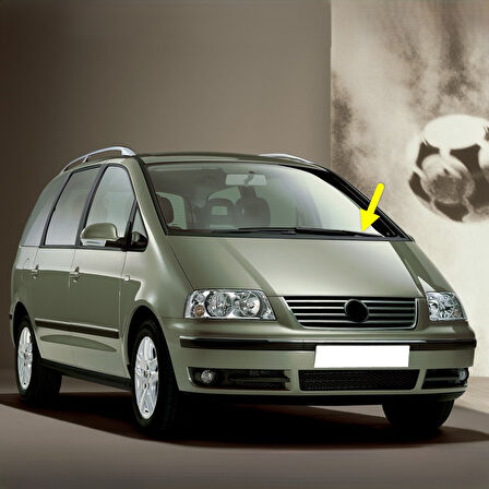 VW Sharan 2001-2010 Ön Cam Sol Sürücü Taraf Silecek Kolu 7M3955409B