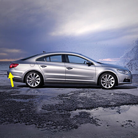 VW Passat CC 2009-2012 Arka Tampon Sağ Köşe Çıtası 3C8807460A