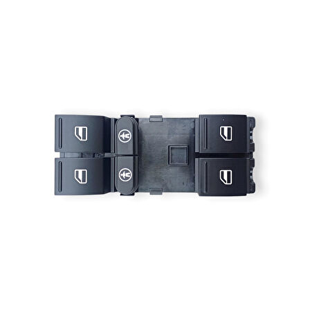 VW Touareg 2003-2006 Sol Ön Kapı Cam Düğme Seti 7L6959857C