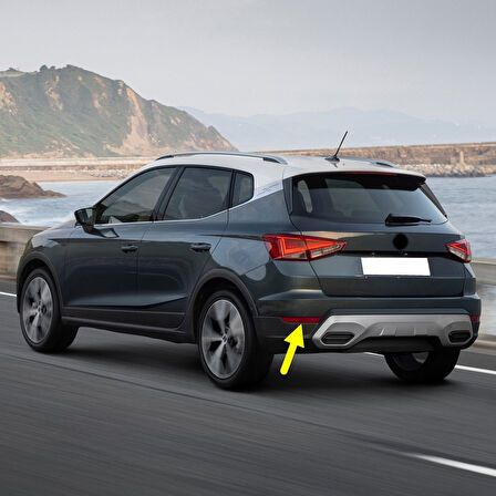 Seat Arona 2022-2025 Sol Arka Tampon Reflektörü Kedi Gözü 6F9945105