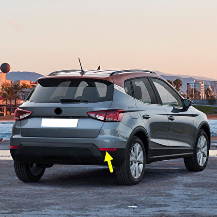 Seat Arona 2018-2021 Sağ Arka Tampon Reflektörü Kedi Gözü 6F9945106