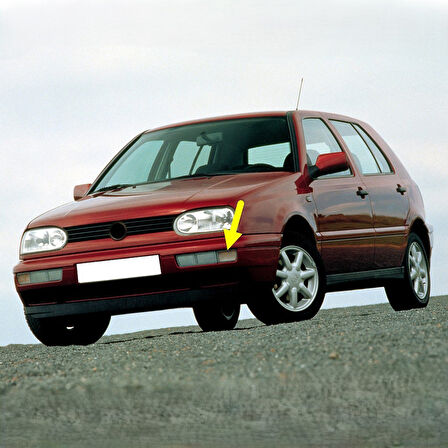 VW Golf 3 1992-1998 Ön Tampon Sol Sinyal Lambası 1H0953049D