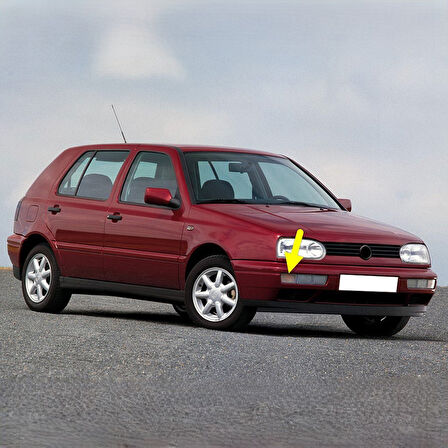 VW Golf 3 1992-1998 Ön Tampon Sağ Sinyal Lambası 1H0953050D