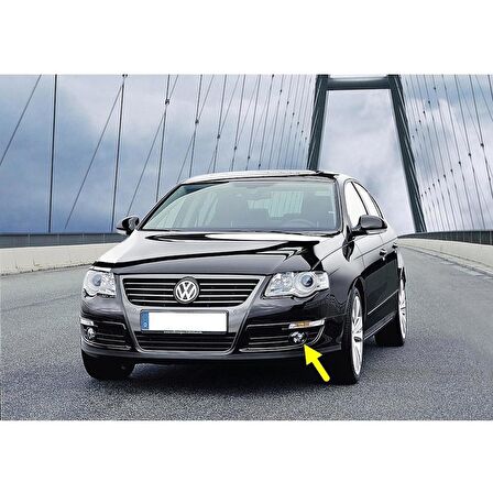 VW Passat B6 2006-2011 Sol Ön Tampon Sis Farı 3C0941699B