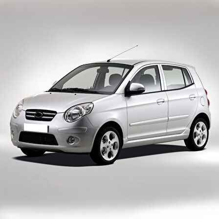 Kia Picanto 2008-2011 Sağ Ön Yolcu Tarafı Güneşlik Gri Renk