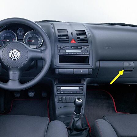 VW Polo Classic 2000-2002 Torpido Kapağı Açma Mandalı 6N0857131C