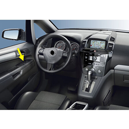 Opel Zafira B 2006-2011 Sol Ön Dörtlü Cam Düğmesi Ayna Kumandası