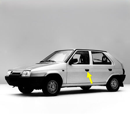 Skoda Favorit 1988-1995 Sol Ön Kapı Dış Açma Kolu 115988104