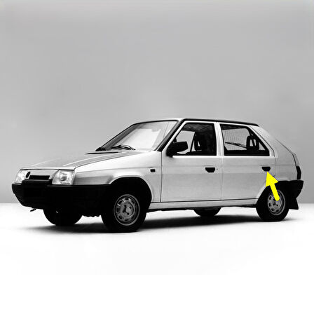 Skoda Favorit 1988-1995 Sol Arka Kapı Dış Açma Kolu 115988104