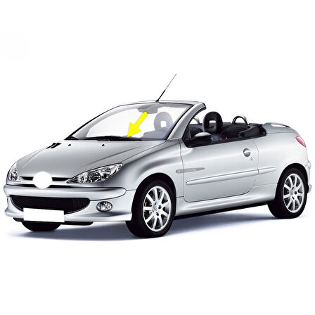 Peugeot 206 CC 2001-2006 Ön Cam Sol Sürücü Taraf Silecek Kolu