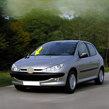 Peugeot 206 HB 1998-2010 Ön Cam Sağ Yolcu Taraf Silecek Kolu