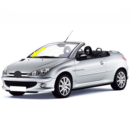 Peugeot 206 CC 2001-2006 Ön Cam Sağ Yolcu Taraf Silecek Kolu