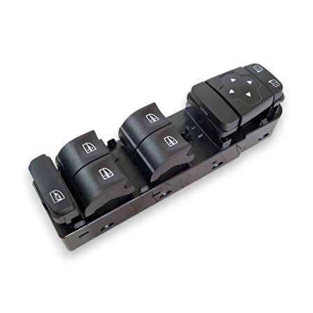 Renault Kadjar 2019-2022 Sol Dörtlü Cam Düğmesi Ayna Kumandası 24 Pin