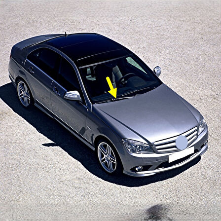 Mercedes C Seri W204 2008-2012 Ön Cam Sağ Silecek Kolu A2048201544