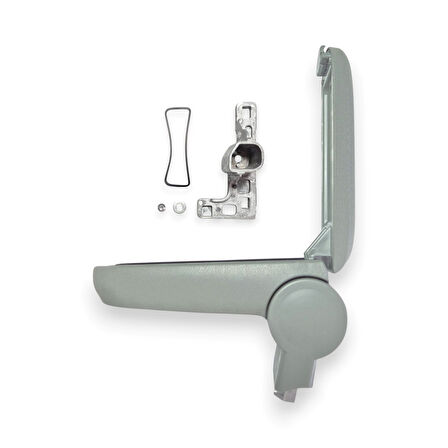 VW Passat B5 1997-2000 Orta Kol Dayama Komple Gri Renk 3B0864209S