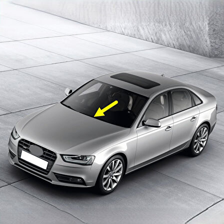 Audi A4 2013-2015 Ön Cam Sol Sürücü Silecek Kolu 8K1955407A