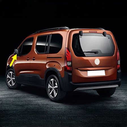 Peugeot Rifter 2018-2026 Sol Dış Dikiz Ayna Camı Isıtmalı 1616869380