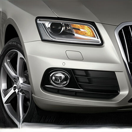 Audi Q5 2013-2017 Ön Sağ Sis Farı Kapağı Parlak Kromaj 8R0807682J