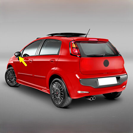 Fiat Punto Popstar 2012-17 Sol Ayna Camı Elektrikli Isıtmalı 71740498