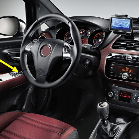 Fiat Punto Evo 2009-2014 Dış Dikiz Ayna Ayar Düğmesi Tuşu 735380445