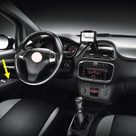 Fiat Punto Pop 2012-2017 Dış Dikiz Ayna Ayar Düğmesi Tuşu 735380444