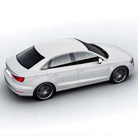 Audi A3 Sedan 2013-2016 Arka Tampon Spoyler Tek Eksoz Çıkış 8V5807521