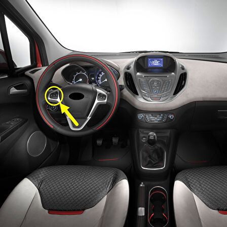 Ford Tourneo Courier 2014-2023 Direksiyon Sol Ses Tuşları AV1T14K147AA